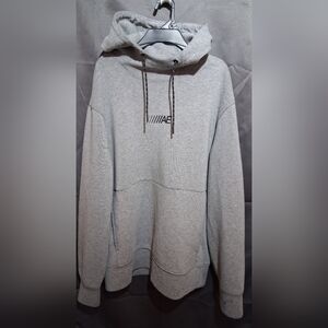 American Eagle Outfitters Men's Light Gray Hoodie Pullover Size Large
